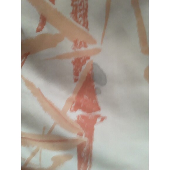 Vintage Sheets, Orange, Reeds and Butterflies, Springmaid, Fitted and Flat Twin - Picture 5 of 6